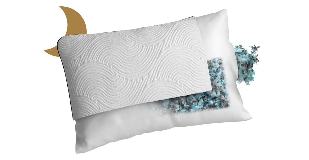 Layers of material and ultra-soft fill of amazing Parallel Pillow